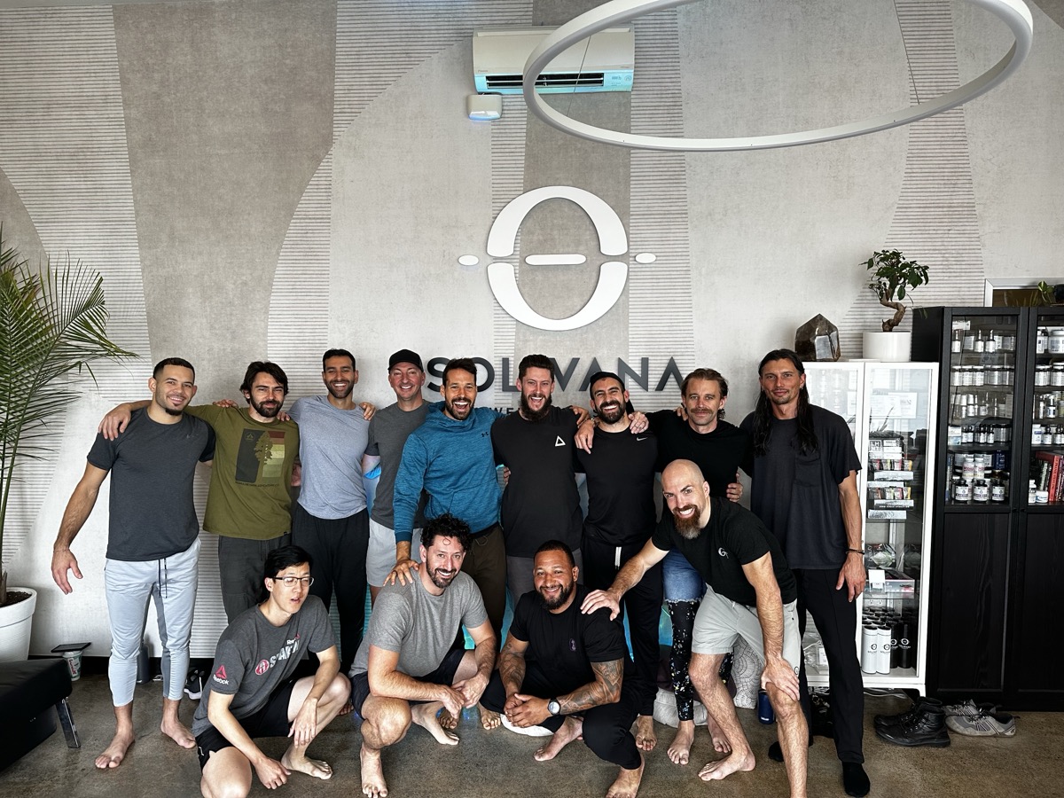 Corporate wellness group at SoliVana
